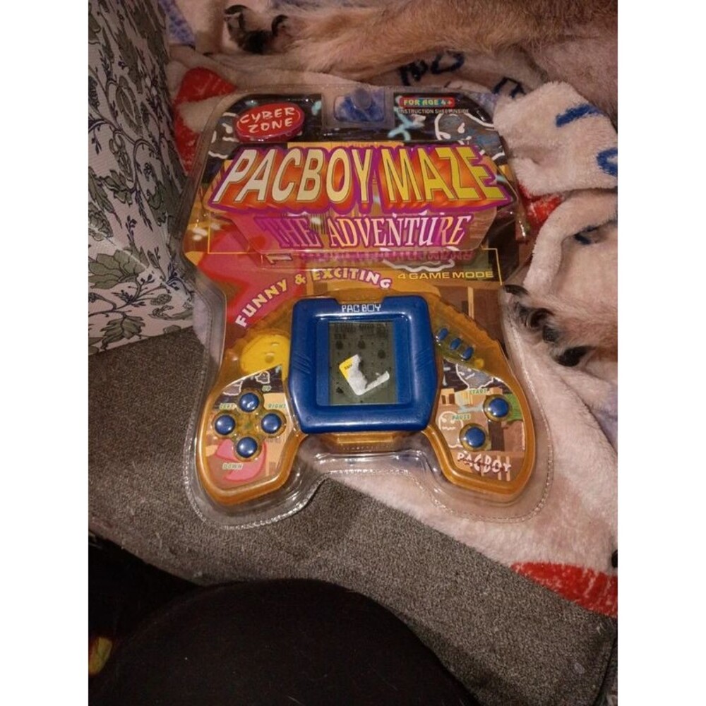Brand new pacboy maze handheld game-0564